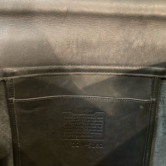 Vintage coach satchel black - Picture 5 of 8